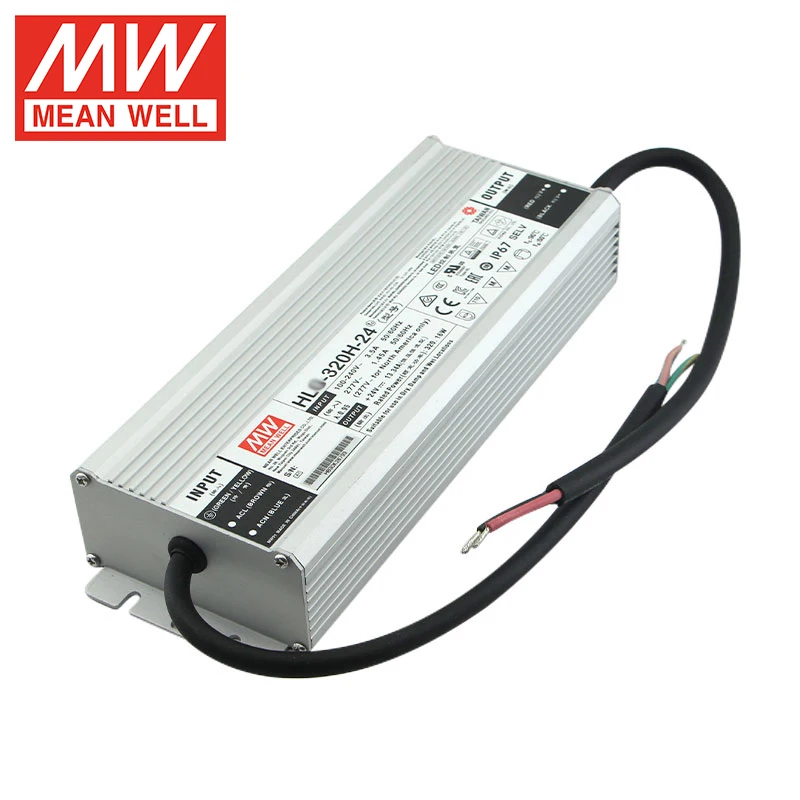 MEAN WELL  HLG-320H/240H-24A Switching LED Driver Power Supply Meanwell Constant Power SMPS