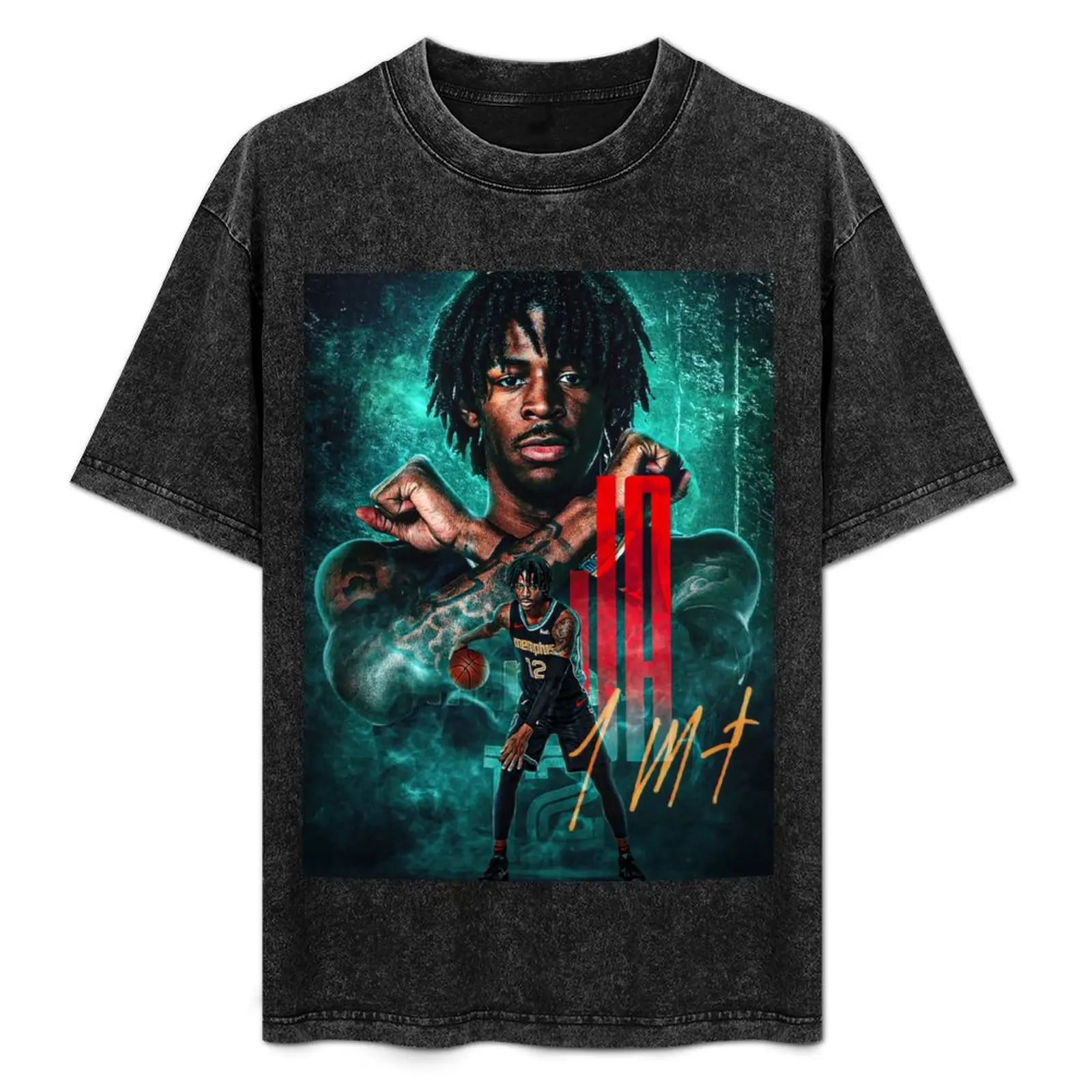 

Ja Air Morant #12 Memphis T-Shirt cotton t shirt man t shirt man plain T-Shirt