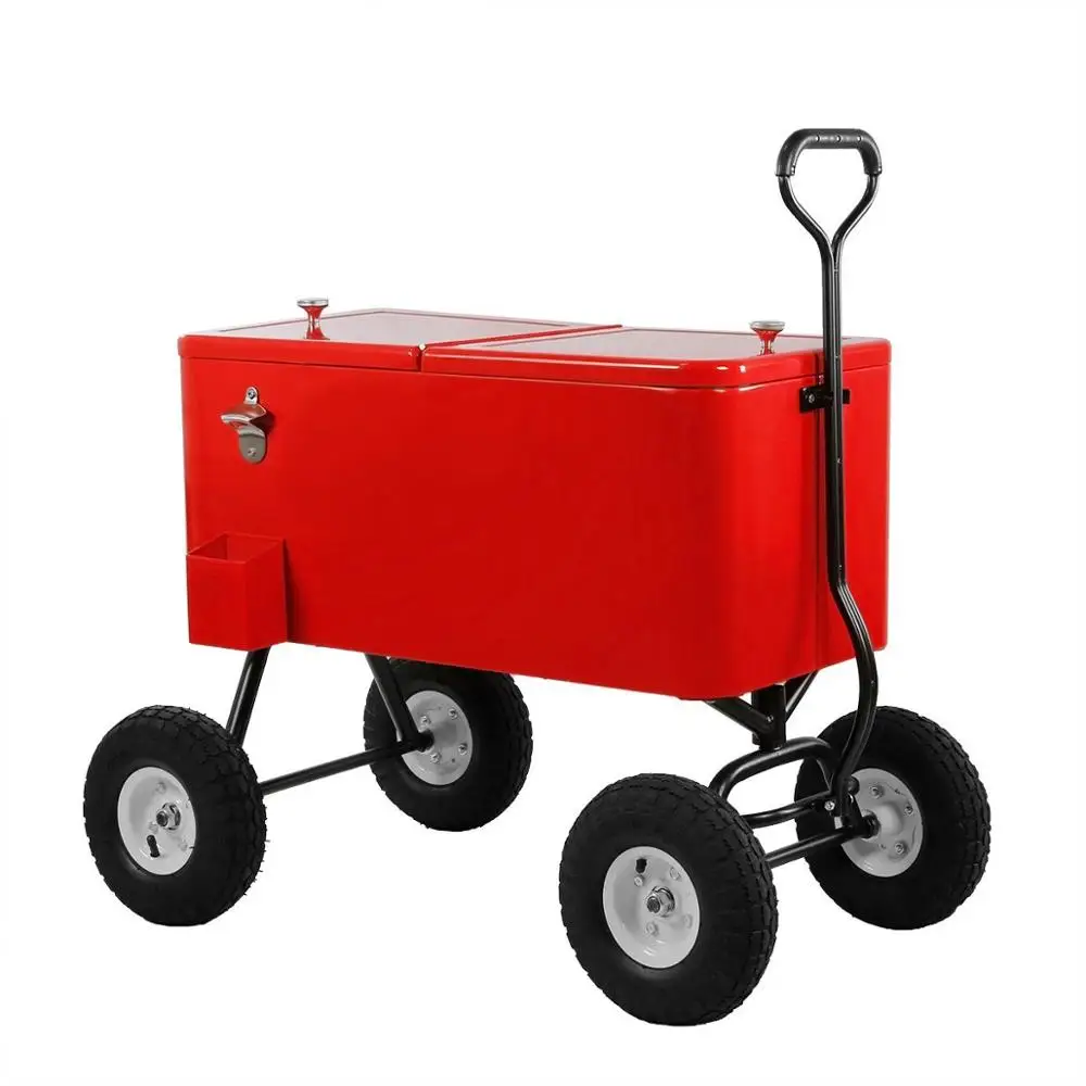 Beach Cooler Cart  Wholesale Cooler Box Golf Cart Ice Drink