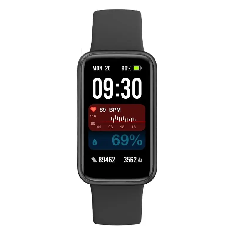 AT82-Fitness Trackers Smart Watch Heart Rate & Sleep Monitor 3ATM Waterproof Smart Watch