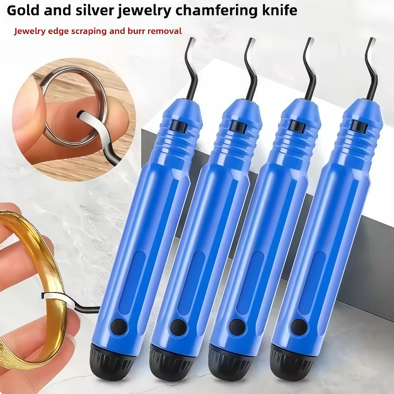 

Manual Edge Trimmer Tool for Woodworking and Resin Projects Wood Chamfering Scraper Perfect DIY Epoxy Adhesive Finish Trimming
