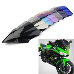 Motorcycle Windshield For Kawasaki Ninja 650 EX650 ER6F 2017 2018 2019 Double Bubble ABS Plastic Street Bike Windscreen