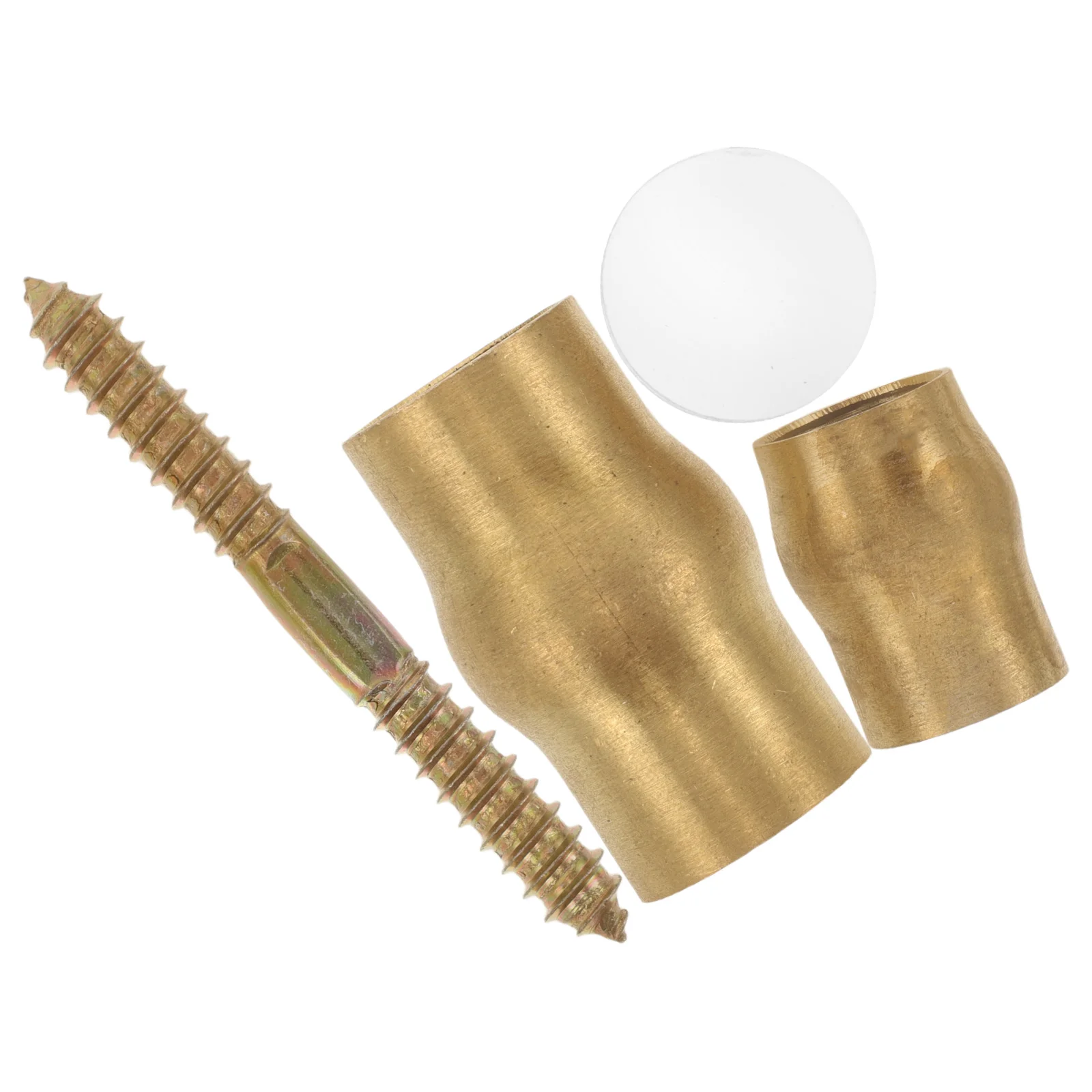 

1 set Elderly Cane Joint Accessories Walking Stick Copper DIY Handles AntiSlip Joints Brass Ferrule Hardware Kit Furniture Parts