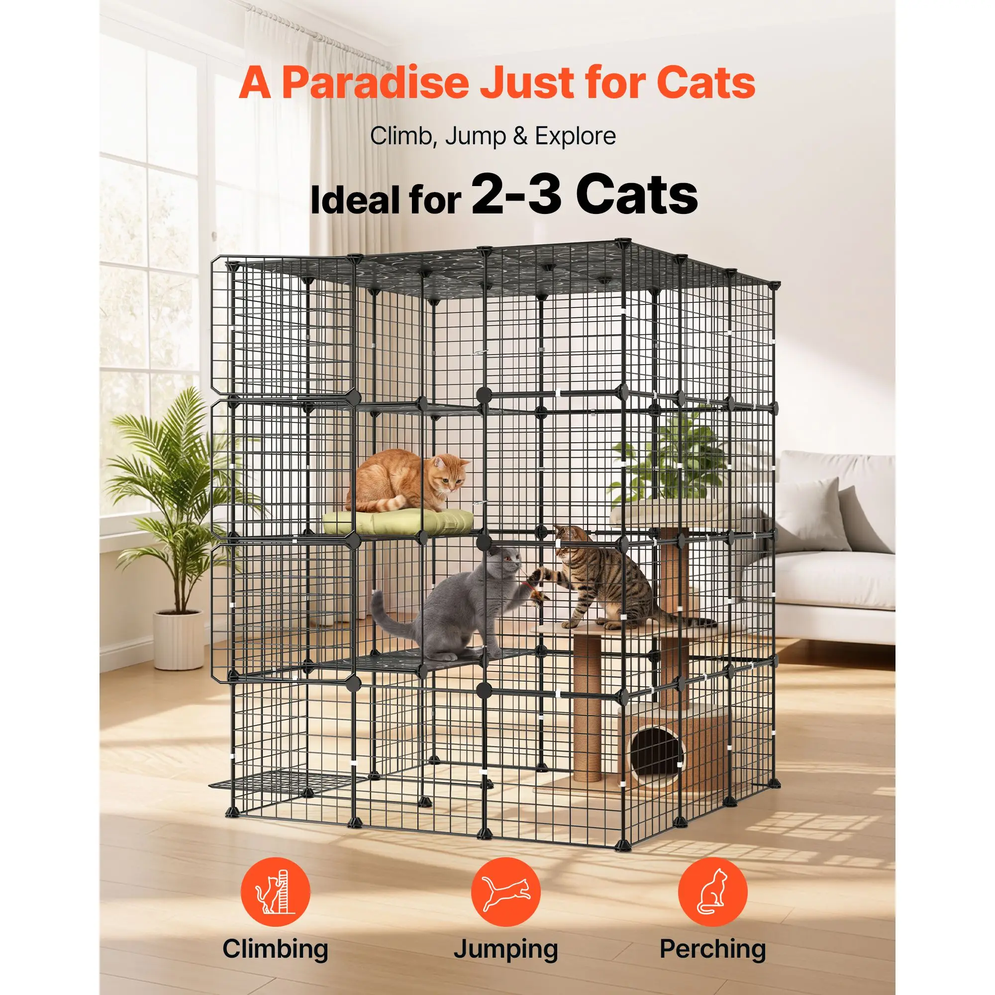 Cat Cage 4-Tier 40.98