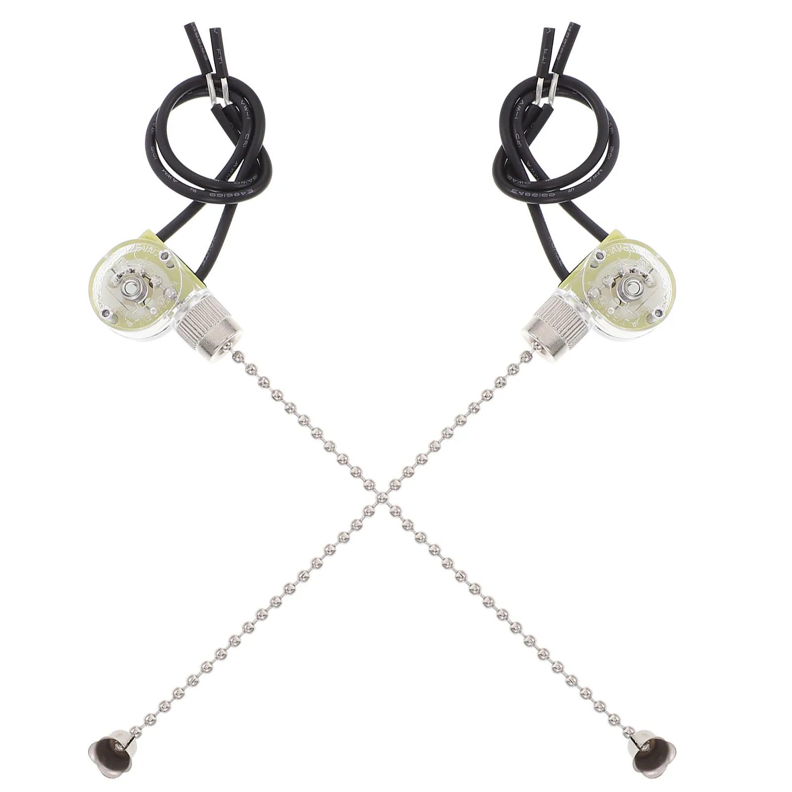 

2pcs Fan Pull Chain For Ceiling Light Decorative Replacement Extendable Cord For Lamp Bathroom Blinds Pull Chain Extender