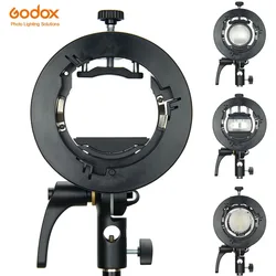 Godox S2 Bowens uchwyt uchwyt typu Flash S do Godox V1 V860II AD200 AD400PRO Speedlite Flash Snoot Softbox