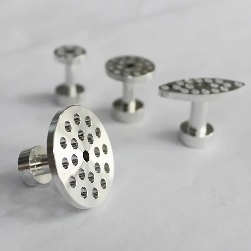 4 قطعة جسم السيارة بدون طلاء دنت حائل مشبك سبائك الألومنيوم الغراء مجتذب علامات التبويب مزيل أدوات إصلاح السيارات