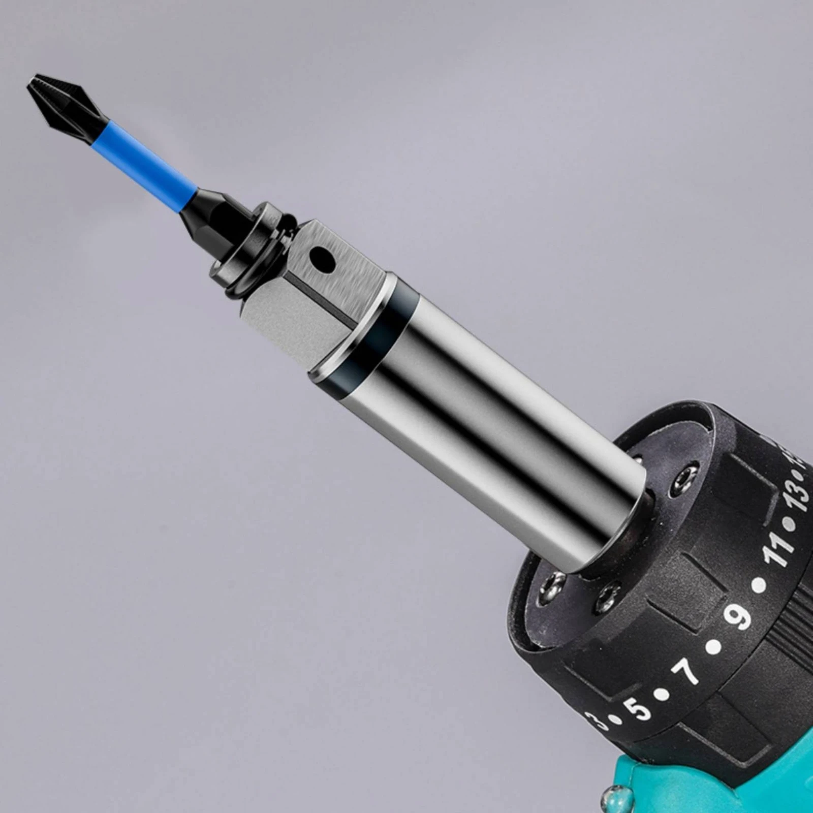 Drill Conversion Adapter Shaft High Strength Electric Drill Adapter Shaft Power Tool Accessory Wear Resistant Universal Fit
