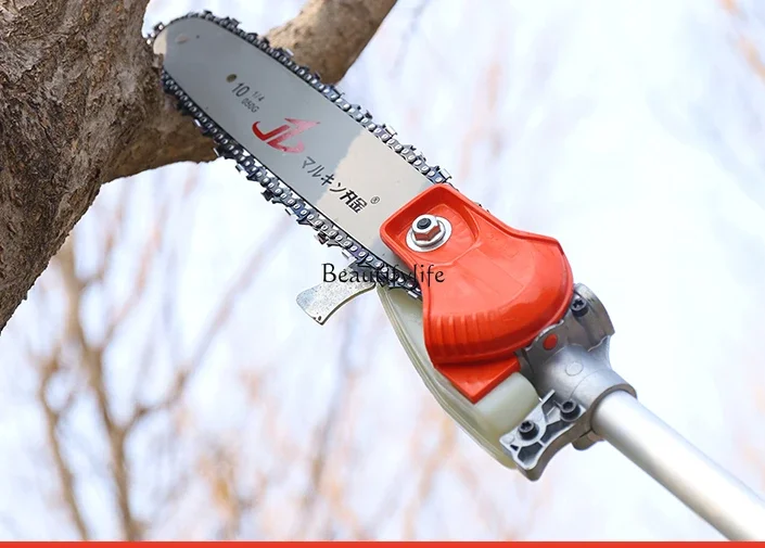 

High Branch Two Stroke Chain Saw Gasoline Engine High Branch Landscaping Pruning High Air Saw