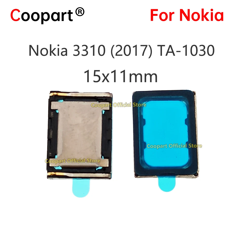 Głośnik 15*11MM do Nokia 3310 (2017) TA-1030 Wewnętrzny Głośnik Dzwonka Części Zamienne