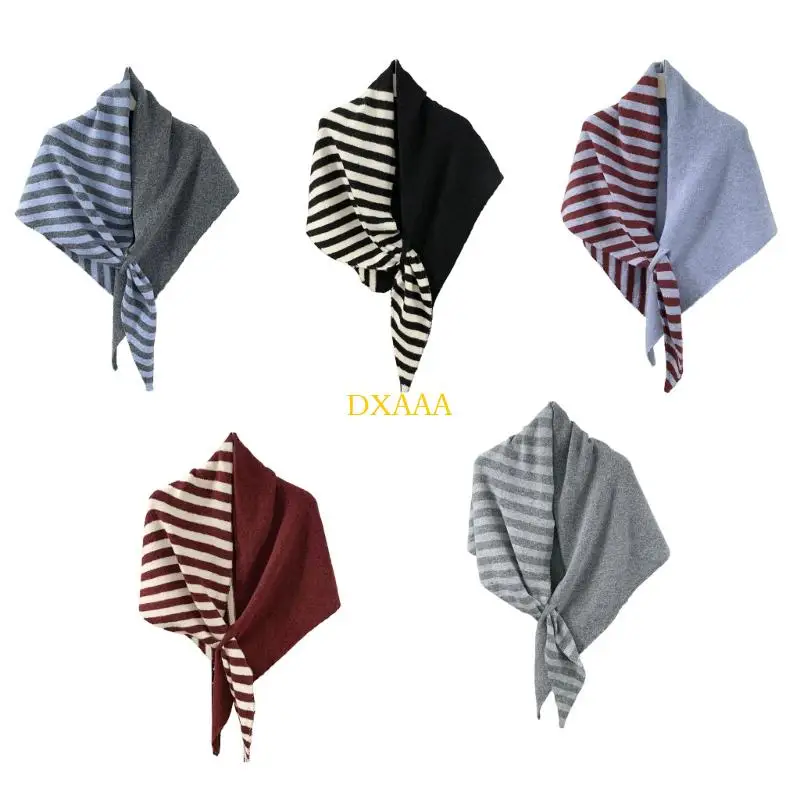 

DXAA теплый шарф-шаль для женщин, зимняя треугольная накидка, мягкий чехол большого размера, модный подарок, уход за шейкой