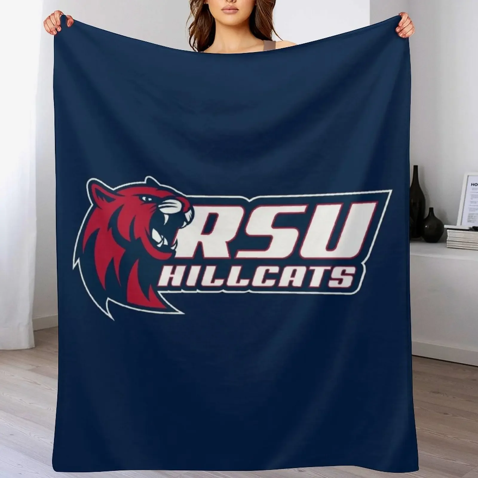 

Rogers State Hillcats Throw Blanket Moving Plush Blankets