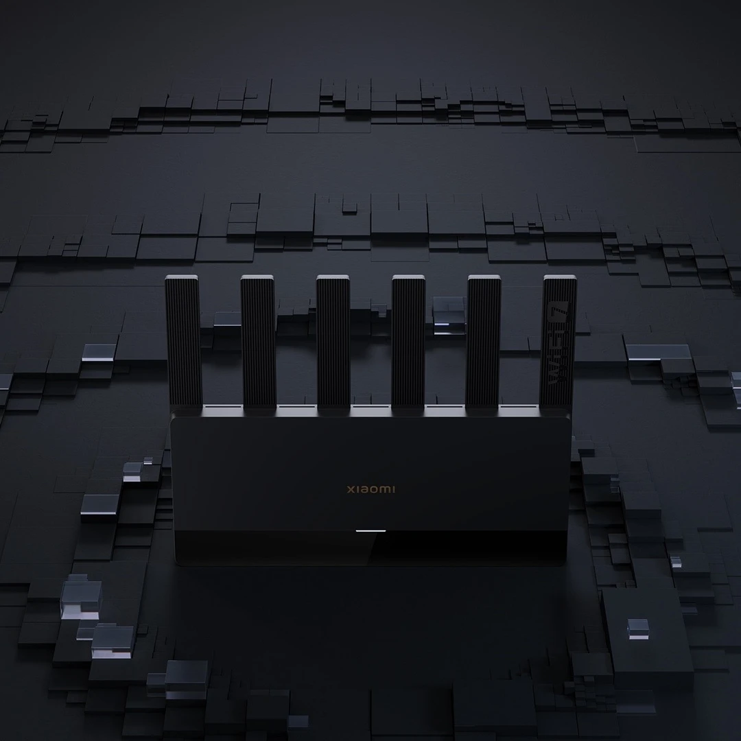 Xiaomi Router BE6500 Quad Nucleus Wifi7 6500Mbps 2.5G Ethernet Port Dual Frequency 2.4/5GHz 6 Independent Signal Amplifiers Mesh