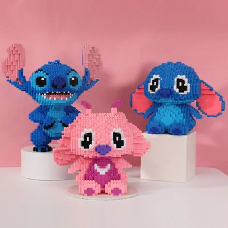 30CM Large Stitch Building Block Assembly Toys DIY Children\'s Toy and Birthday Gift Puzzle 3D Desktop Decoration Fast Delivery
