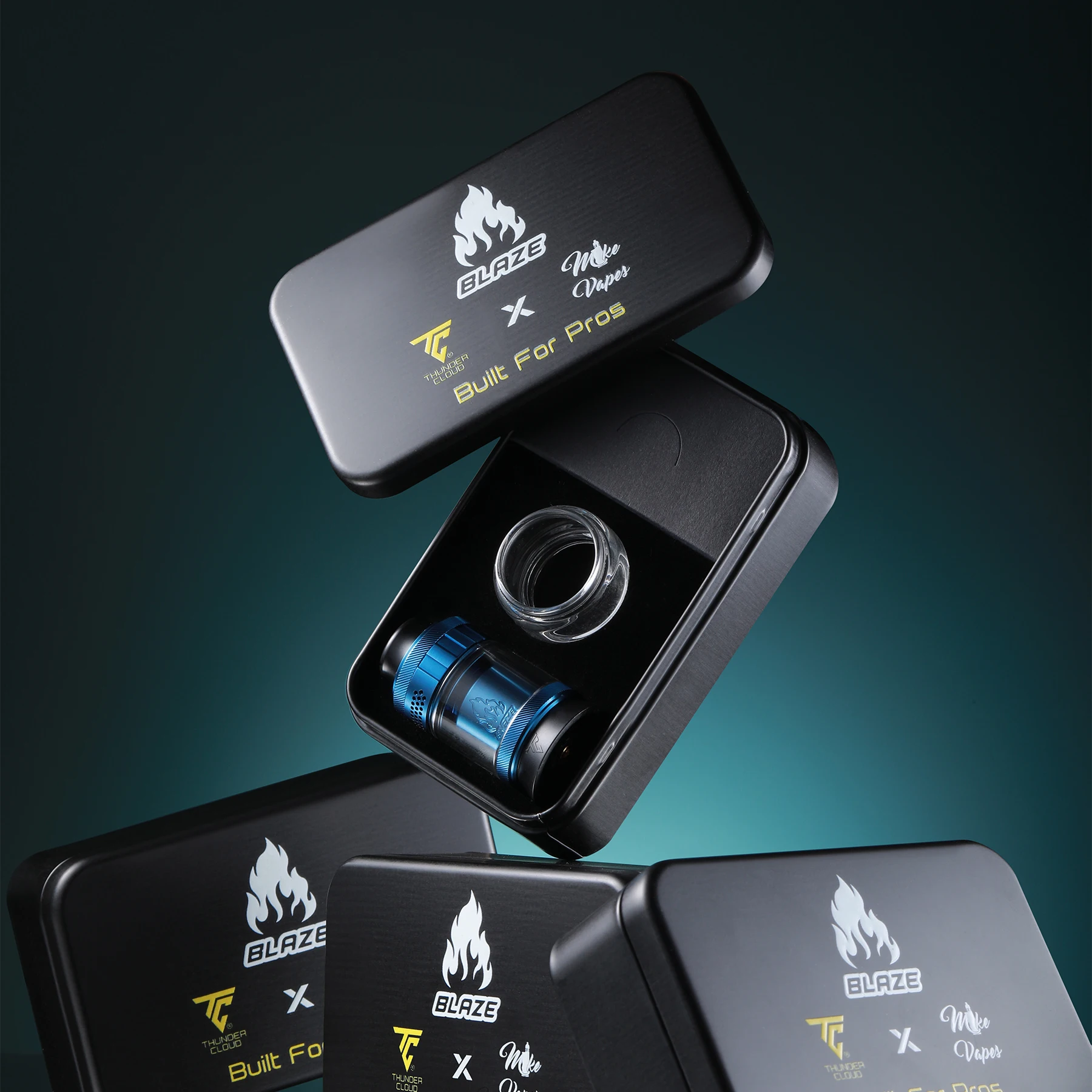 الأصلي Thundercloud الحريق سولو 2 RTA Vape Tank 25 مللي متر ملف واحد قابلة لإعادة البناء Postless سطح السفينة العلوي ملء RTA البخاخة السجائر الإلكترونية #6