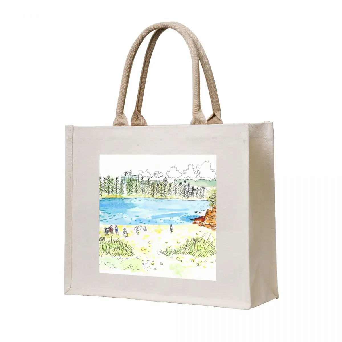 

Shelly Beach - Manly Tote Bag supermarket folding bag tote bag men's ecological bags free delivery bags