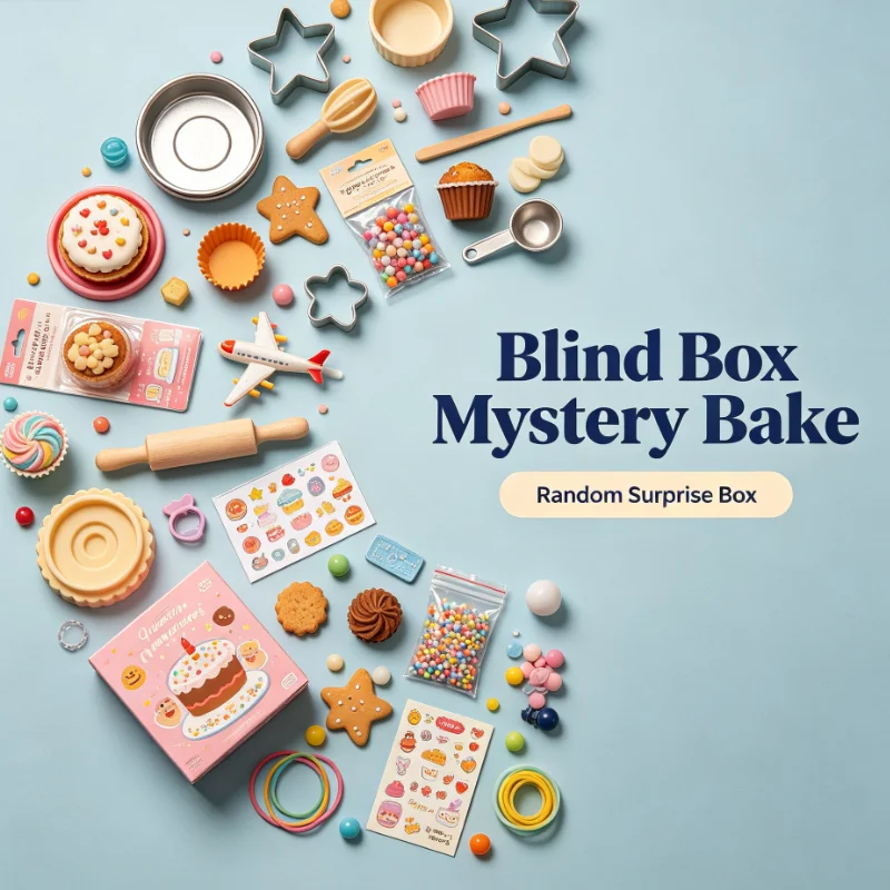 Stock Clearance Blind Box, Mixed Shapes Baking Molds Random Surprise Household Kitchen Goods