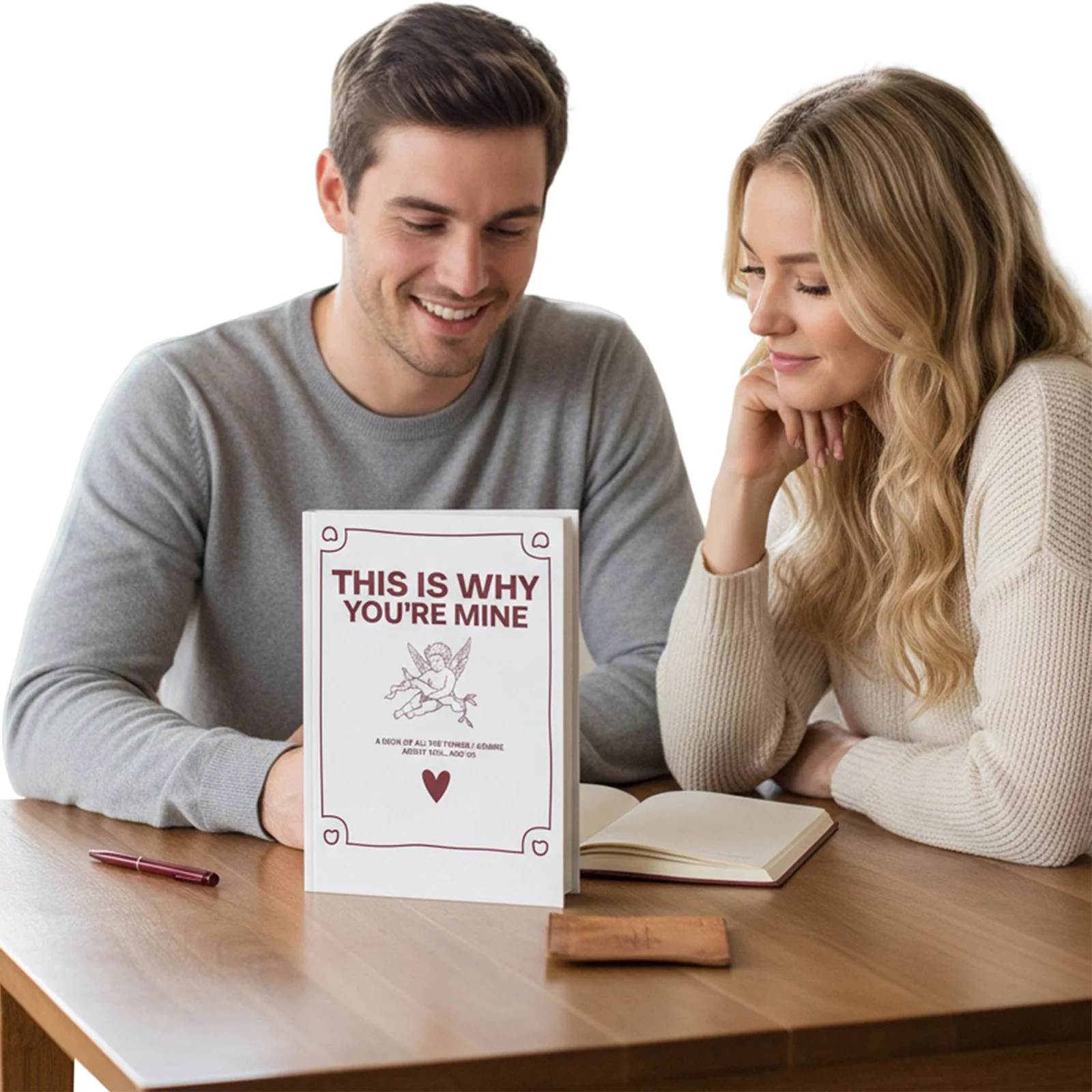 

ЭТО ЦЕ ЧТО ВЫ МОНА Книга на память Романтическая книга памяти для любимого парня-подруги