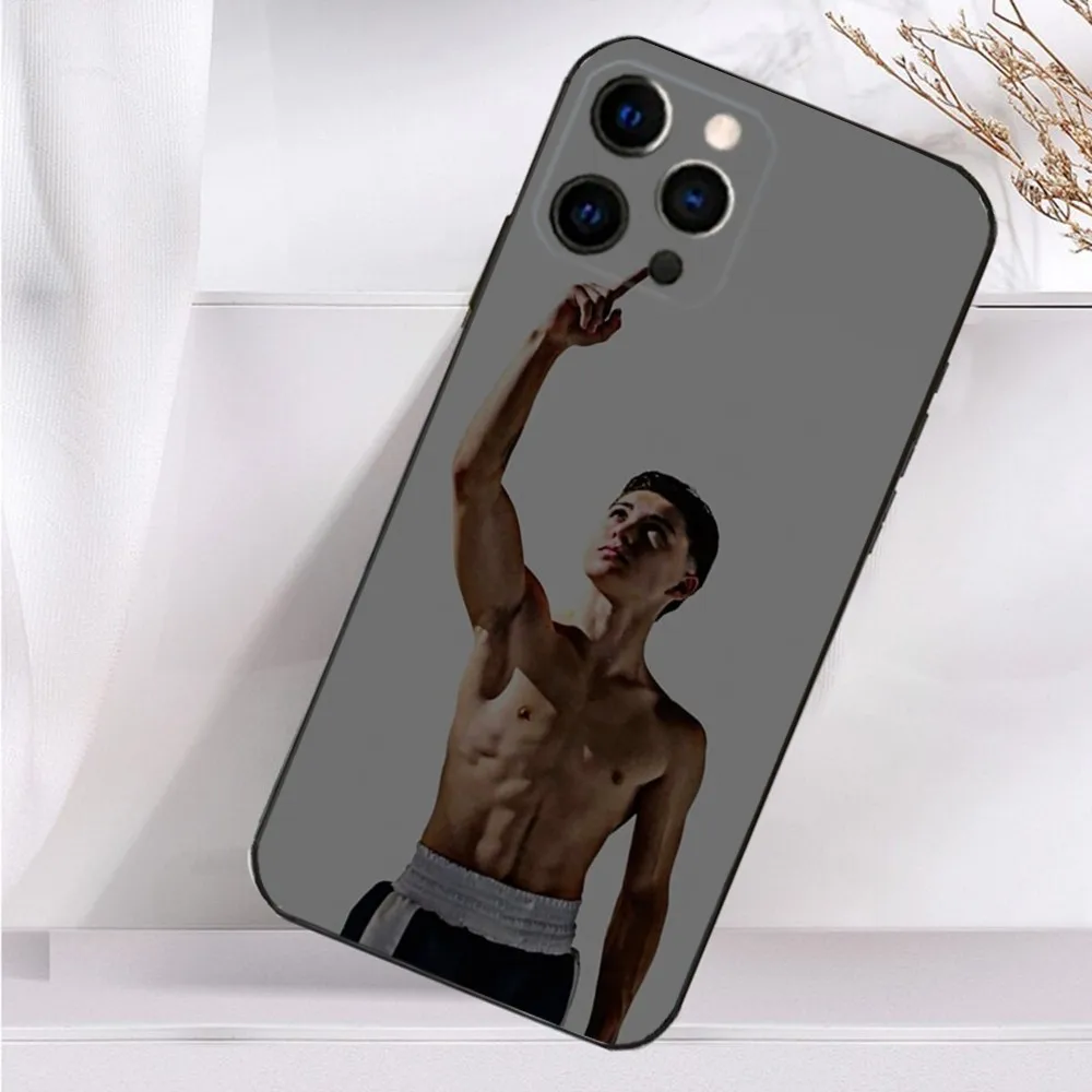 J-Javon W-Walton Boxer Phone Case For iPhone 16,15,14,13,12,11 Plus,Pro Max,XS,X,XR,SE,Mini,8,7 Soft Silicone Black Cover