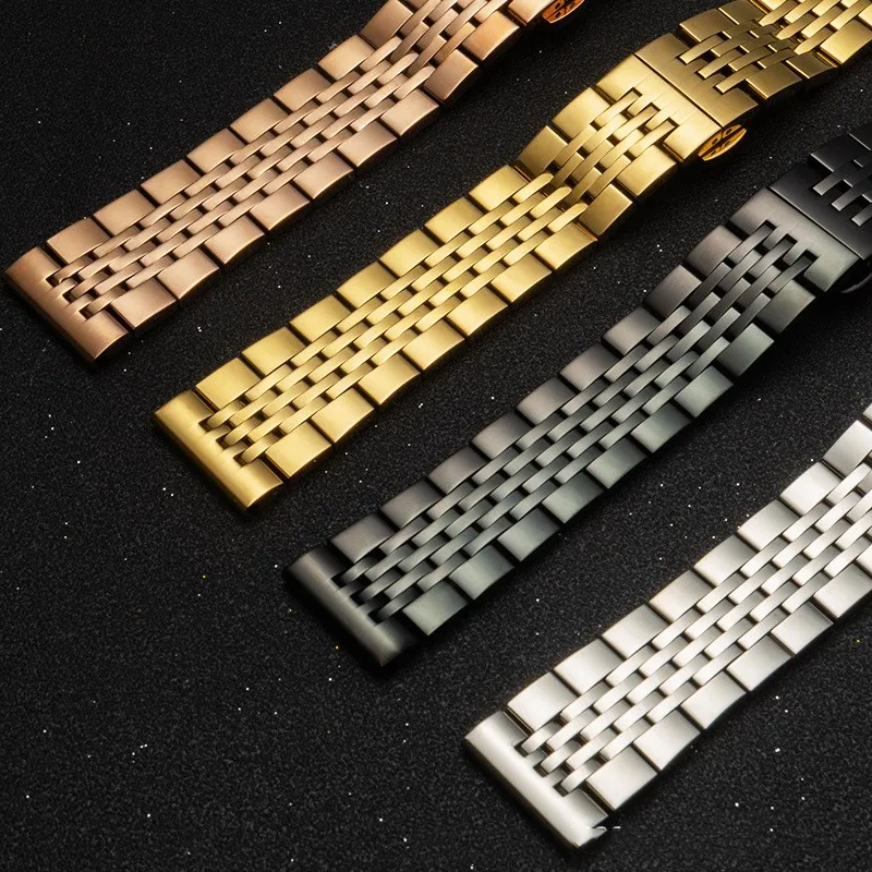 سوار ساعة مقاوم للماء من الستانلس ستيل ، إبزيم معدني للفراشة ، جودة عالية ، 12 ، 13 ، 14 ، 15 من من من من الفولاذ المقاوم للصدأ ، 16 ، 17 ، 18 ، 19 ، 20 21 ، 22 ، 23 ، 24 روض