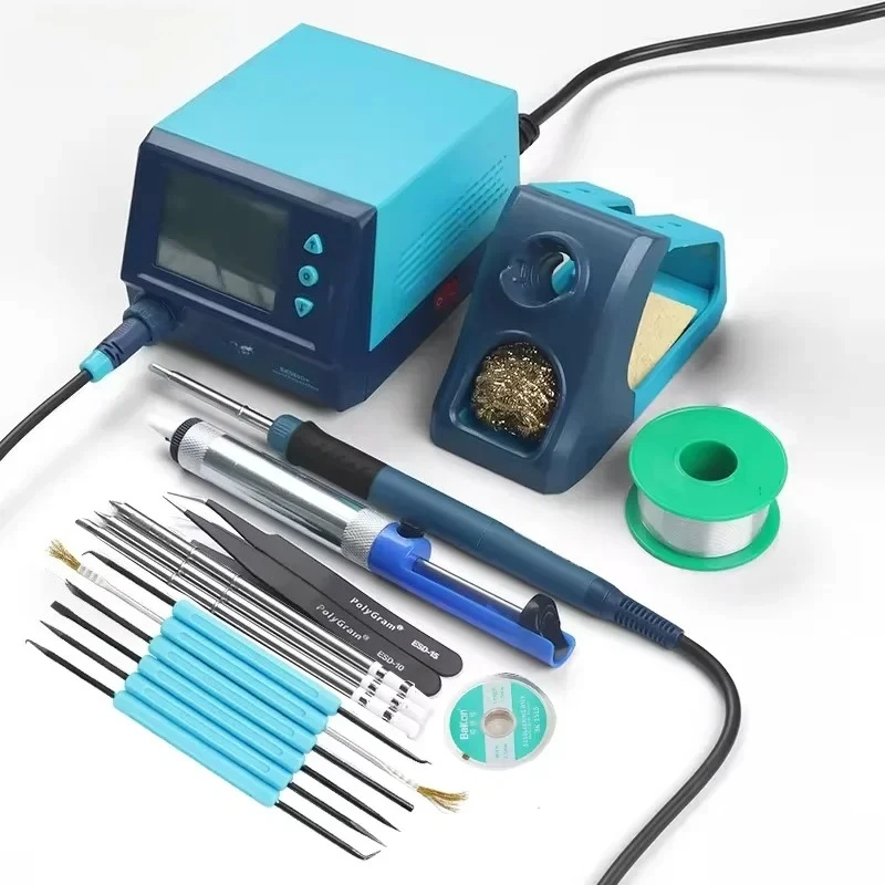75W BK969D+ Soldering Station T12 Soldering Equipment Auto Sleep Intelligent Soldering Machine Tools Estação De Solda