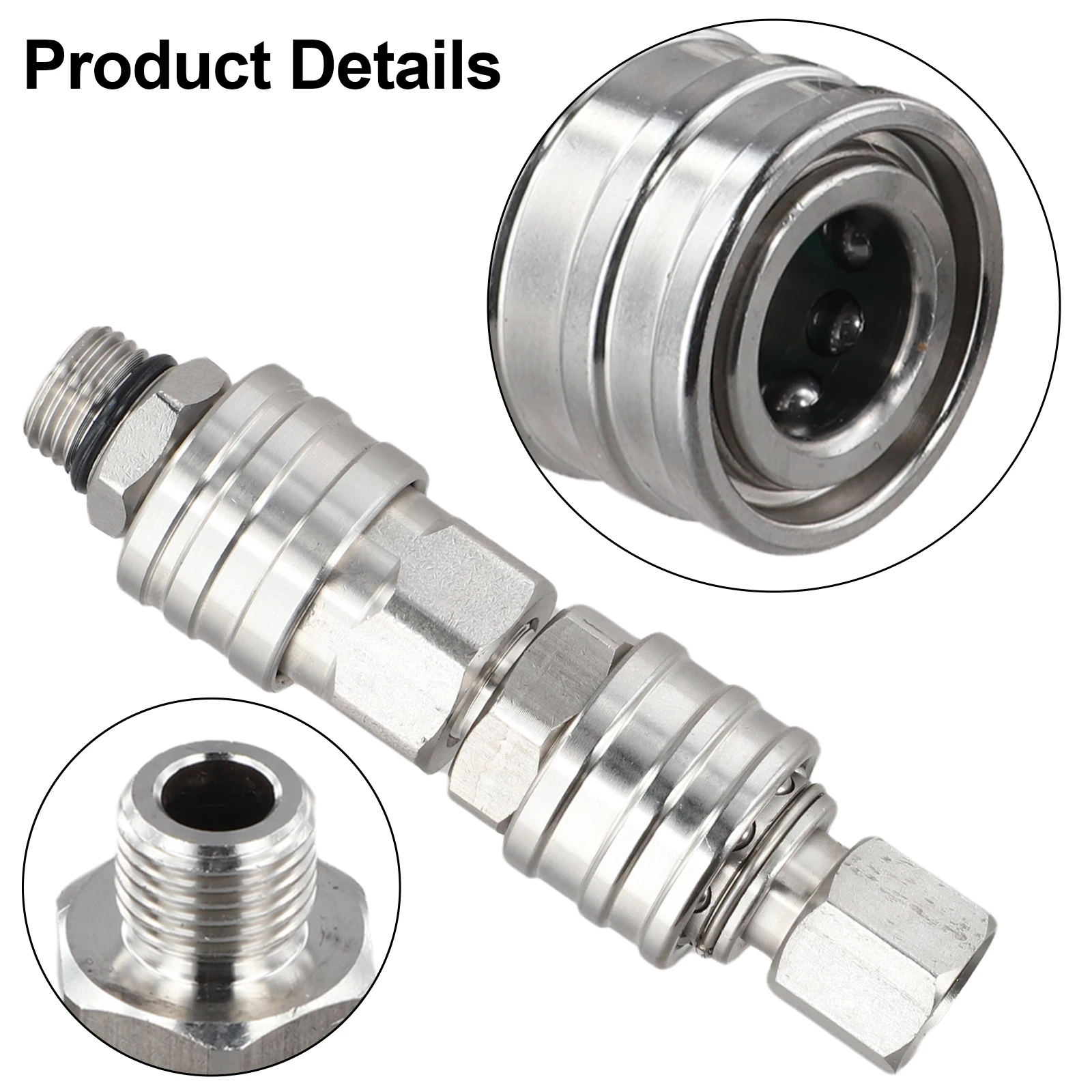 

Pressure Washer Setup Quick Connect NPT Drain 4PC Pressure Washers Long-lasting Performance Reusable Connector