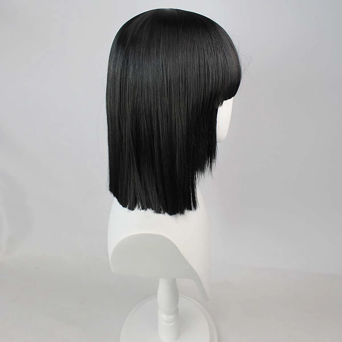 ปาร์ตี้ฮาโลวีนผู้ชายอะนิเมะ Link คลิกคอสเพลย์ Rin Jo สั้นสีดํา Bob วิกผมทนความร้อน