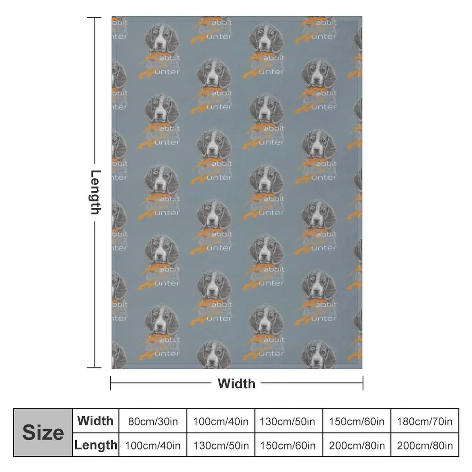 New Rabbit Hunter Chasing Tail Rabbit Hunting Beagle Dogs - Bushy Tailed Cottontail Throw Blanket Hairy Summer Beddings Blankets