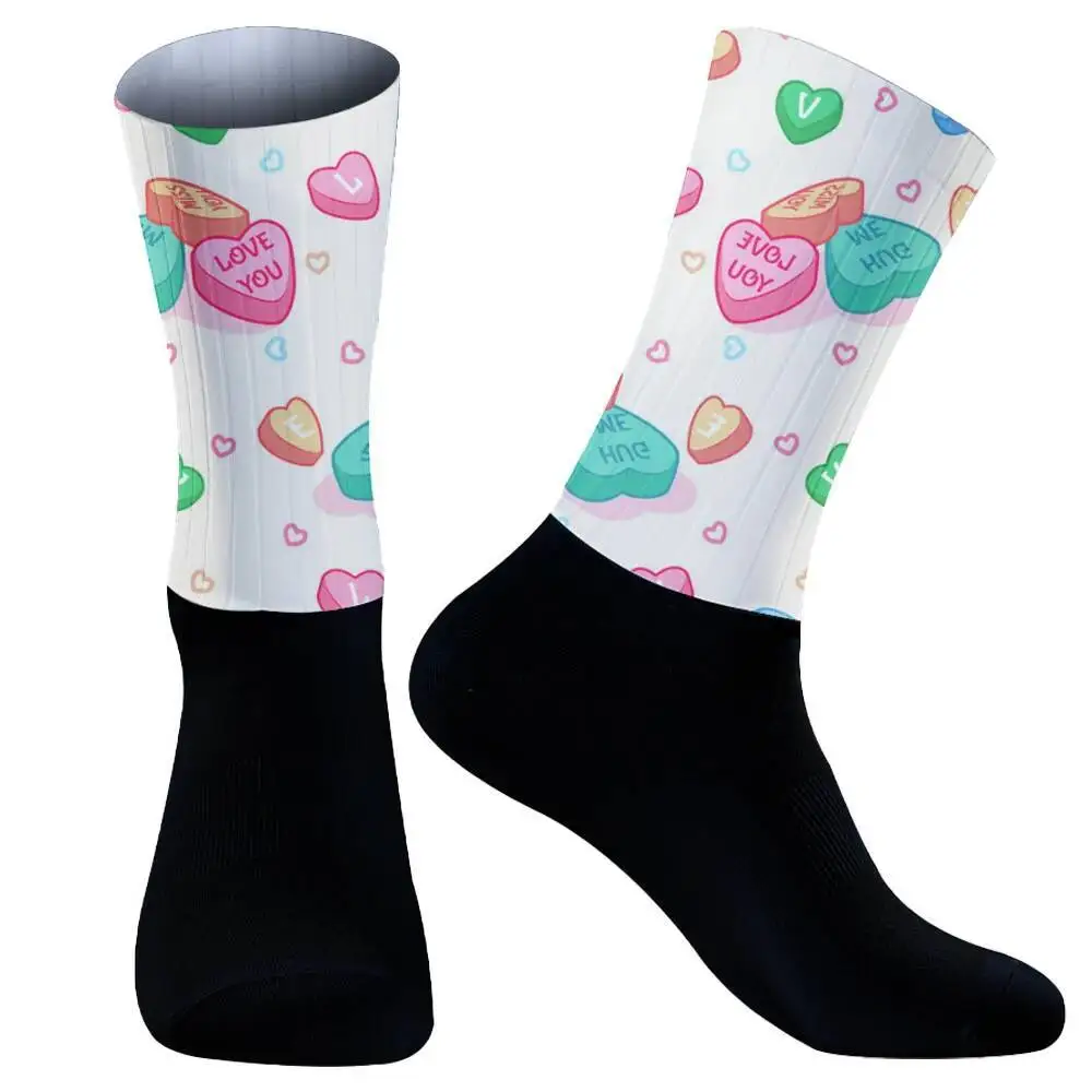 

Новые велосипедные носки Harajuku, супер мягкие чулки, всесезонные длинные носки, аксессуары для подарка на день рождения унисекс