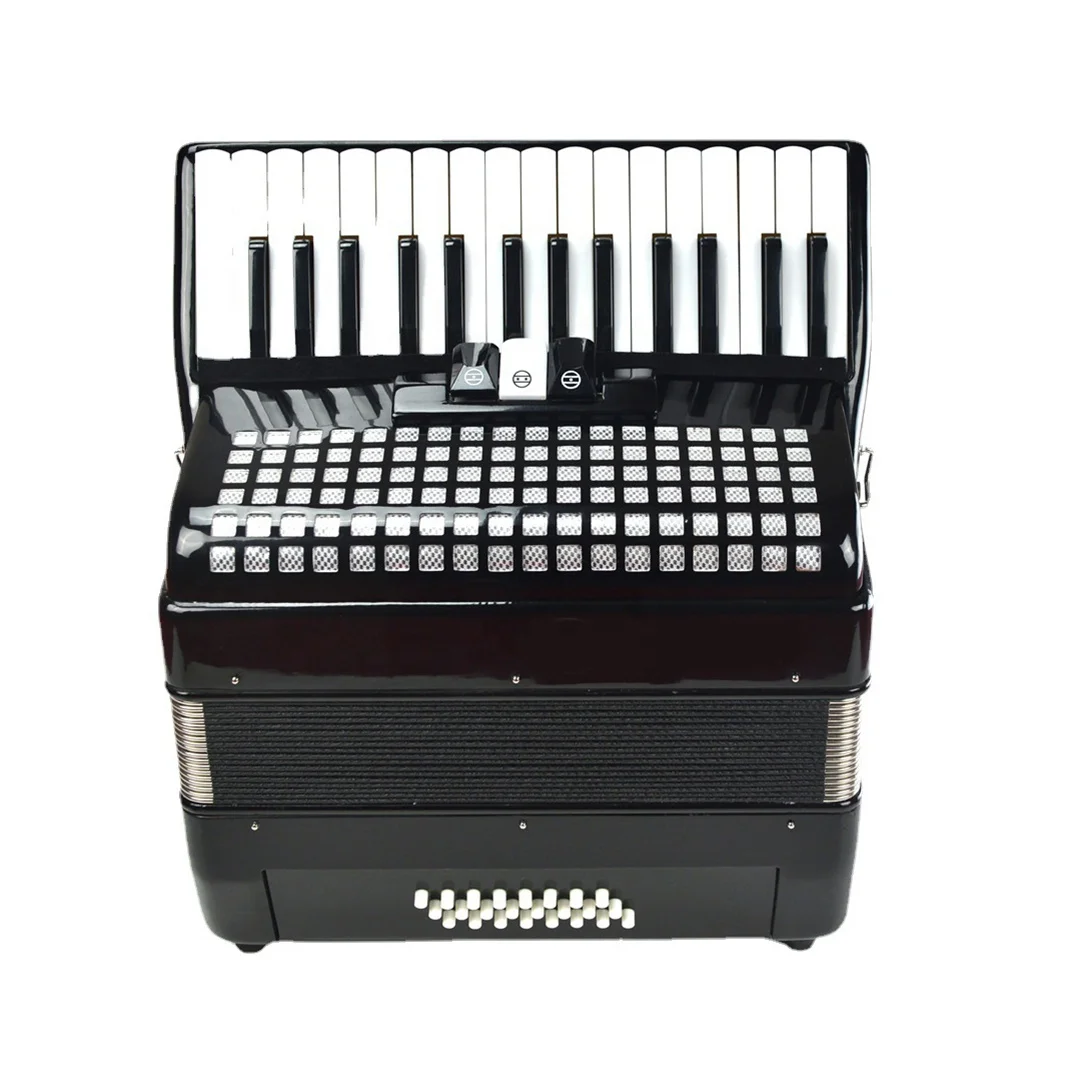 

SEASOUND 30 Keys 24 Bass 3 Registers Piano Keyboard Accordion Instrument Acordeon JP3024B