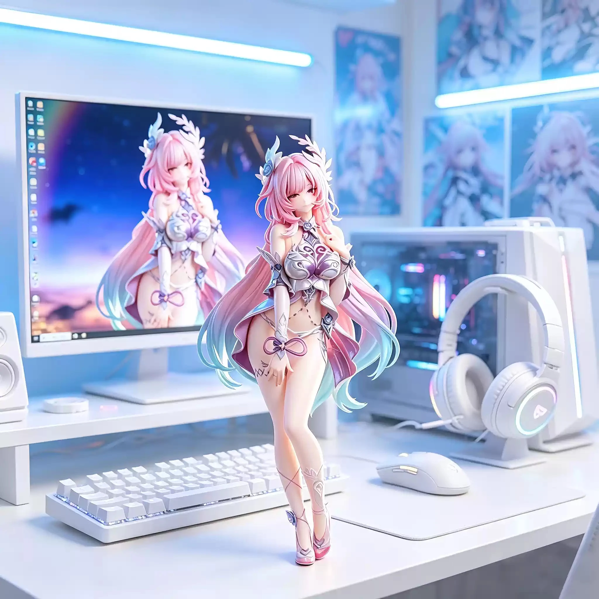 Honkai：Star Rail Cyrene Cosplay Figure Model Standing posture Decoration Anime Cartoon Kawaii Ornament Accessories Gift