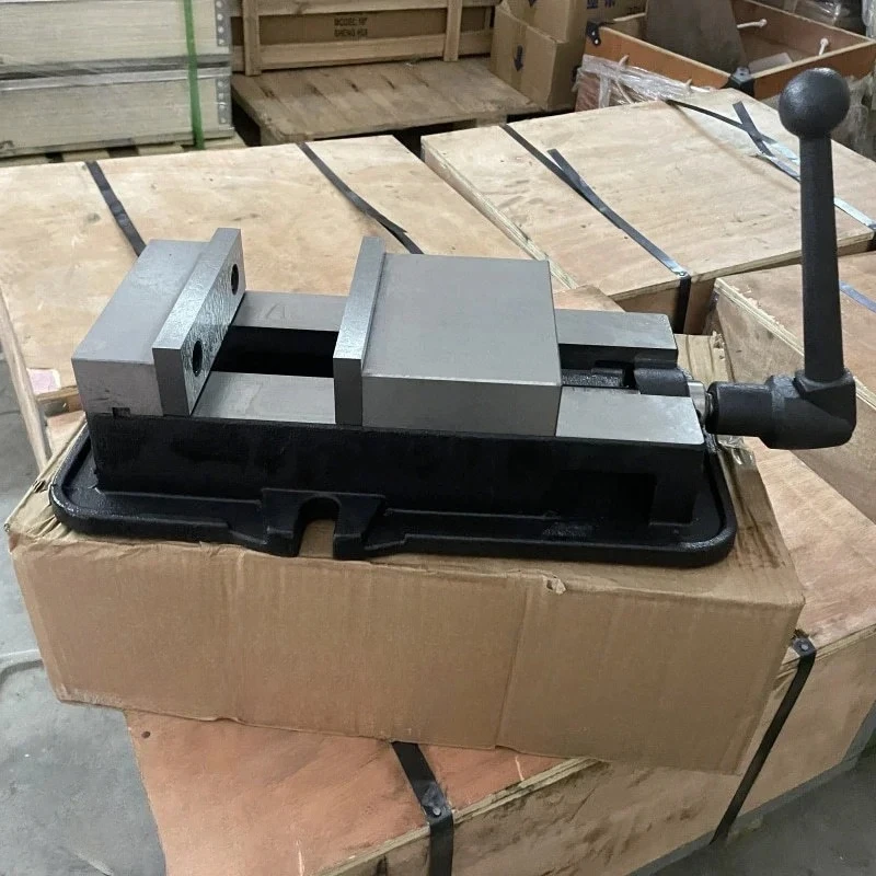 Heavy Machine Tool Vise 6 Inch Angle Fixed Vise Precision Milling Machine Flat Mouth Vise 160 Clamp