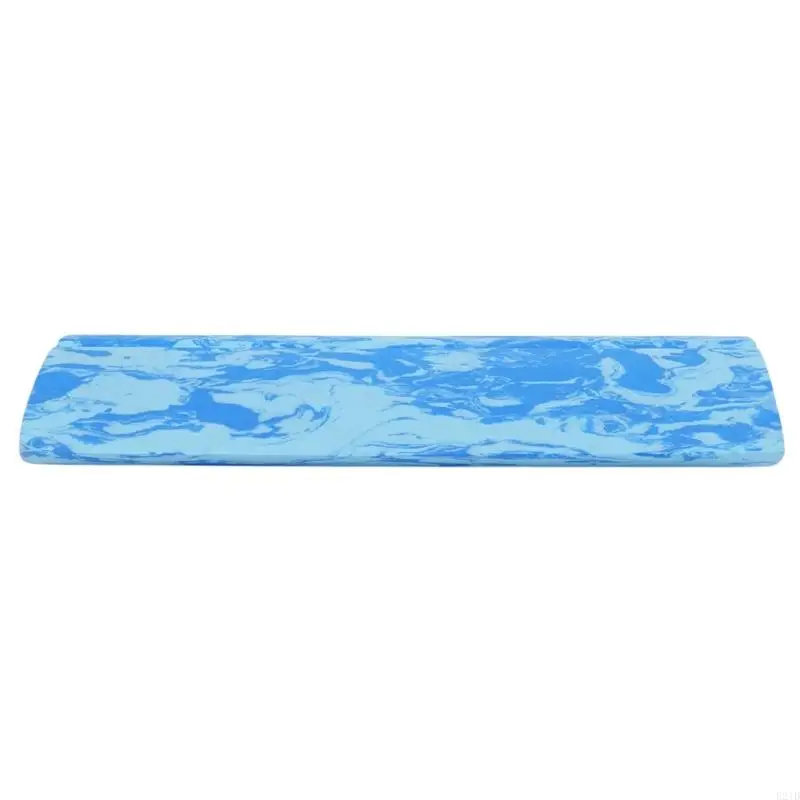 Sloped Training Block for Pilates Balance Practice, High-Density Support Aid with Center Channel for Stretch Work and Beginner