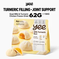 YEEPET Freeze Dried Chicken Pet Treats with Goat Milk and Turmeric for Cats Dogs Kittens Puppies Daily Snacks 1