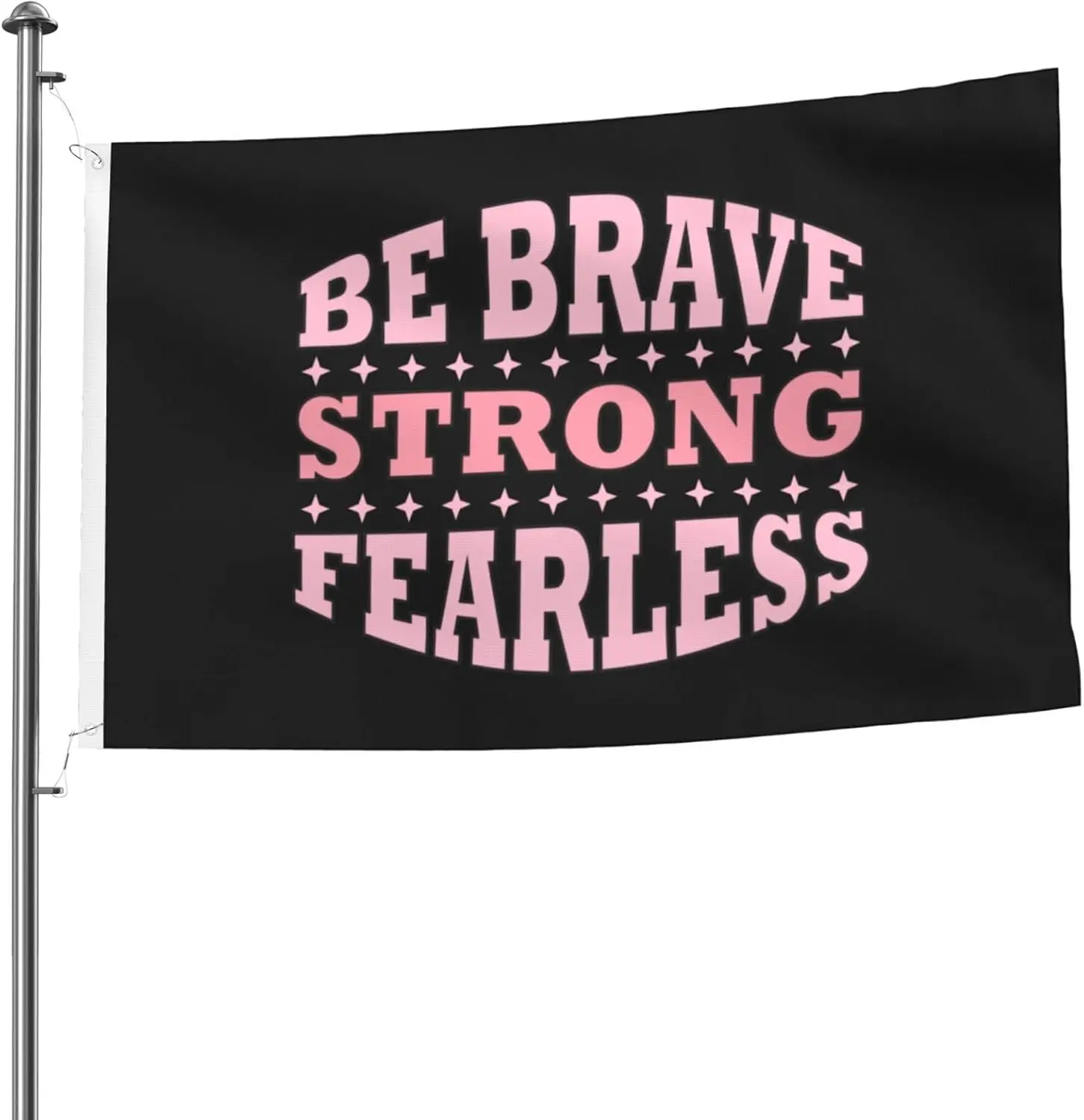 Flagnshow 100% Polyester Mental Health Awareness Month Be Brave Strong Fearless Flags
