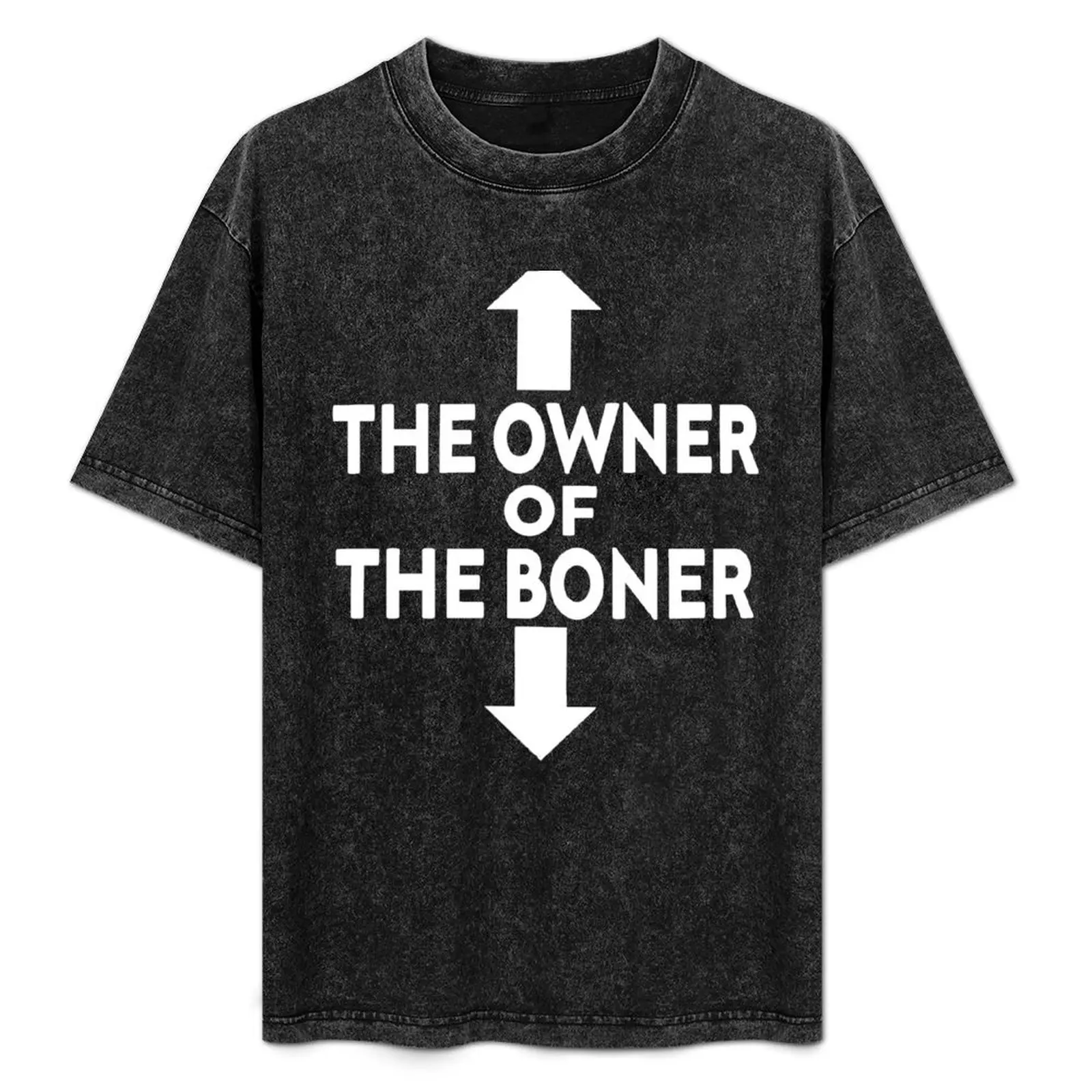 

The Owner Of The Boner T-Shirt Casual All Match Tee Shirt for Men