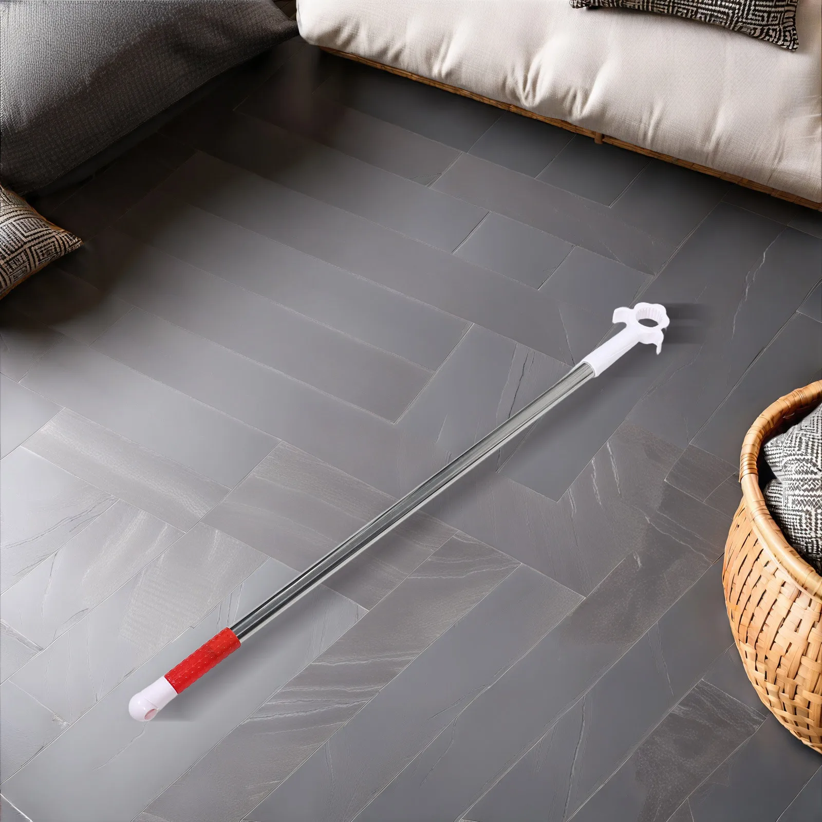 

31 Inch Opener Pole Stainless Steel Fixed-Length Opening Stick For Attic Kitchen Windows Window Opening