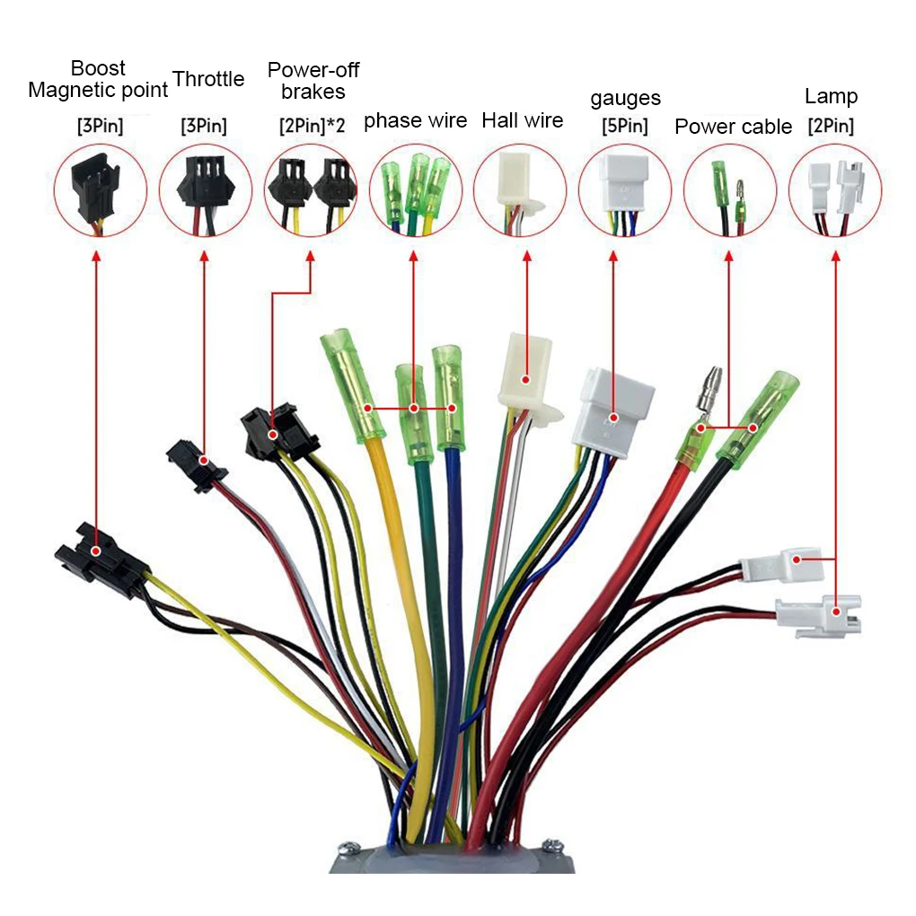 Electric Bicycle Motor Controller Scooter Modification Parts Equipment