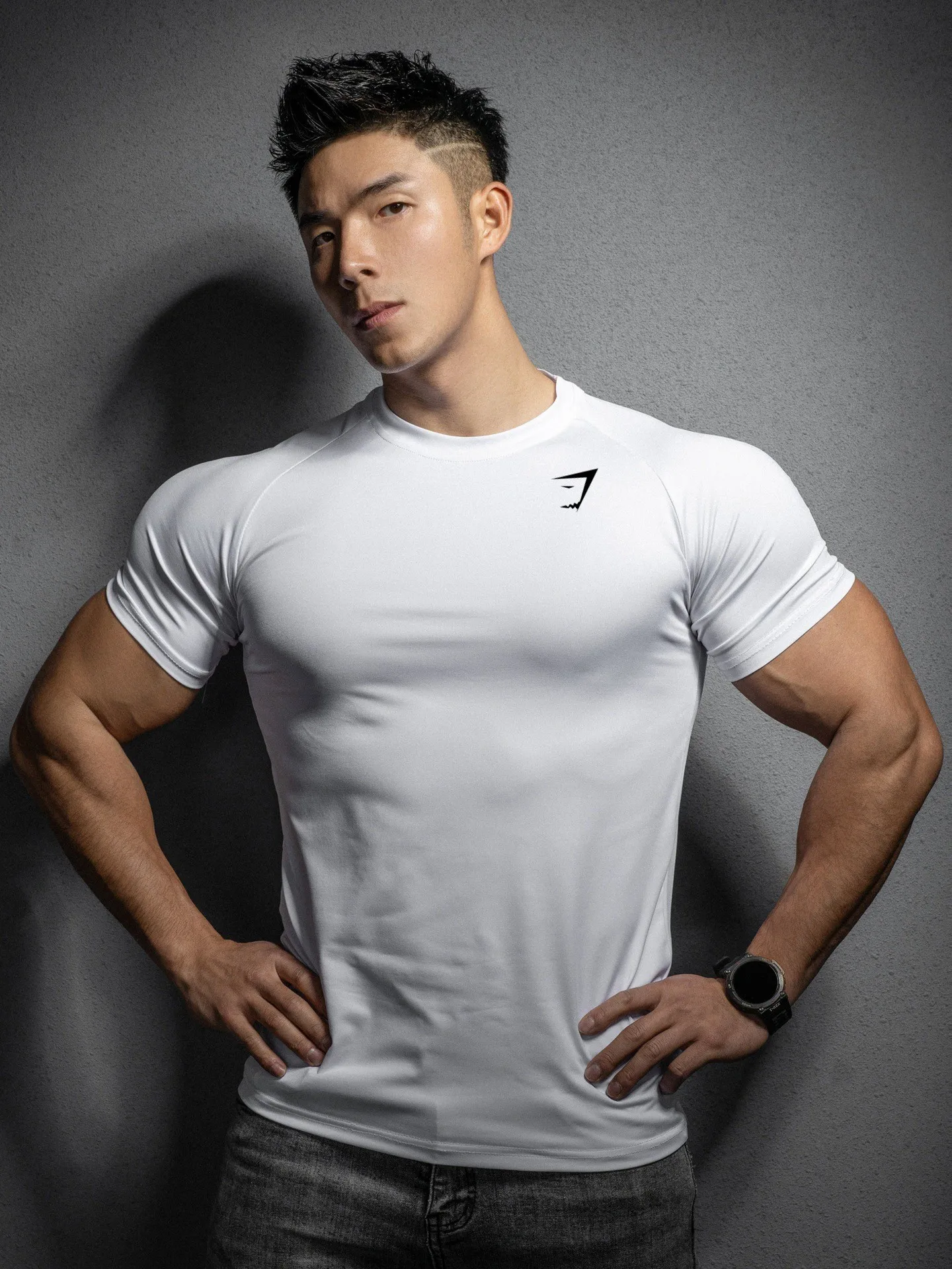 

New Men's Printed Muscle Fitness Tight T-Shirt High Stretch Breathable Quick Dry Short Sleeve Gym Athletic Training Bodybuilding