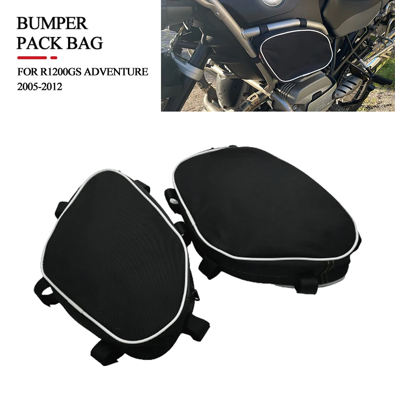 

Waterproof Motorcycle Frame Crash Bar Bag Repair Tool Placement Bag Side Storage Bag For BMW R1200GS Adventure 2005-2012