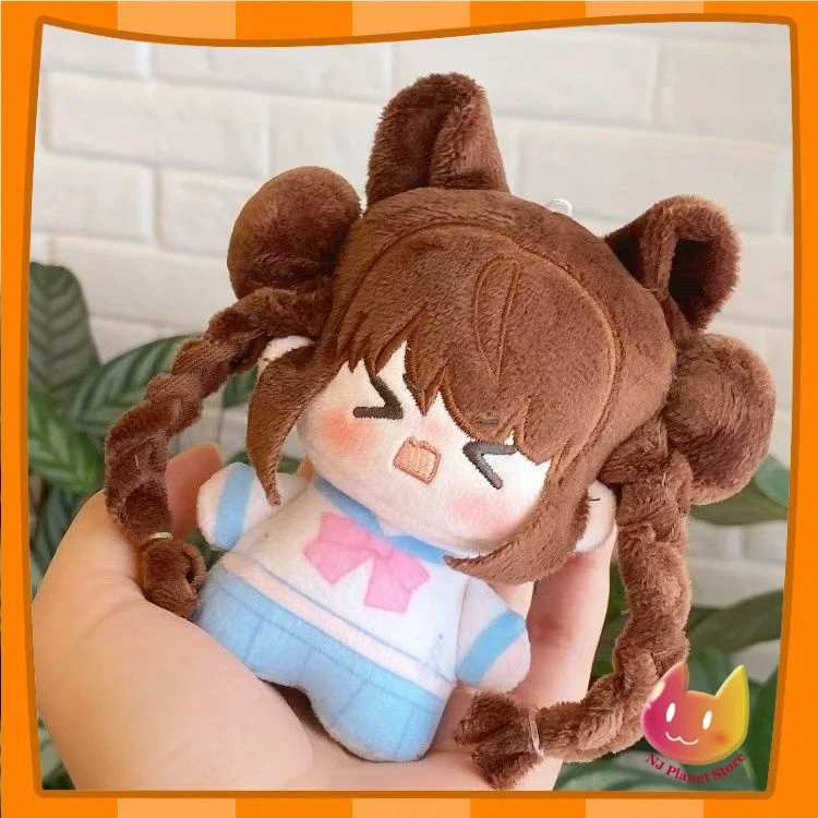 10cm Naraka Idol Bladepoint Kurumi Plush Doll Cute Cotton Plushie Dolls Collectible Keychain Stuffed Room Decor Toy Girls Gift