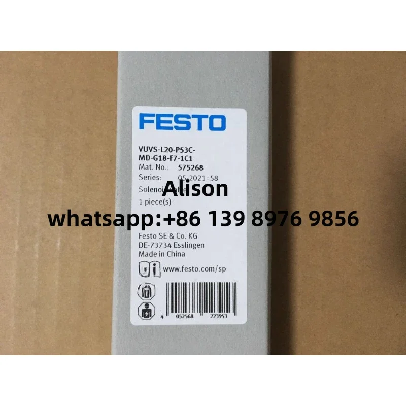 

FESTO 575274 VUVS-L20-M32C-MD-G18-F7-1C1