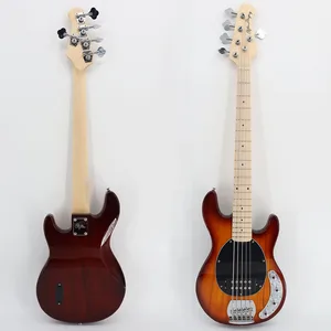 Electric Lower Active 5 strings 22 Hambucker 2v2t Bass Bass Color with Amplifier 10 Main Low Electric Sales - №8