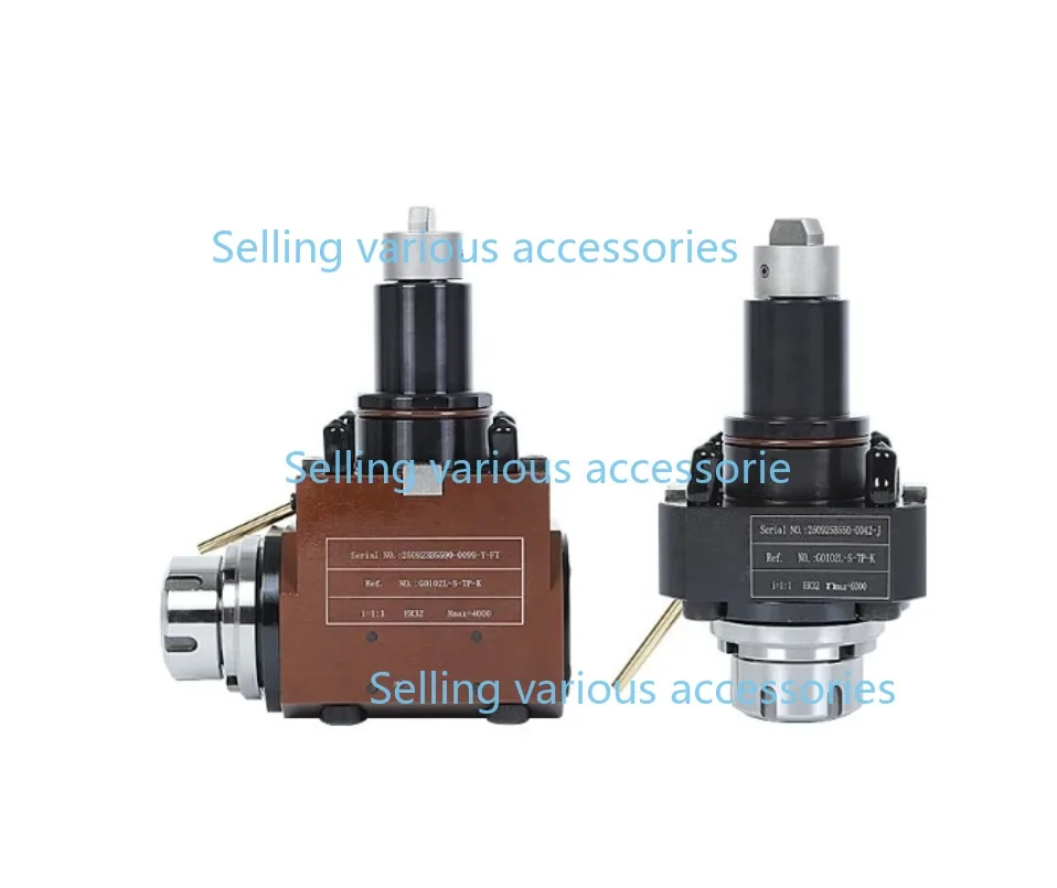 0/ 90 DegreeBMT40 BMT45 BMT55 Live Tool Holders ER20 ER25 ER32 Universal Power Head For CNC Lathe Turret Driven Tool Holder