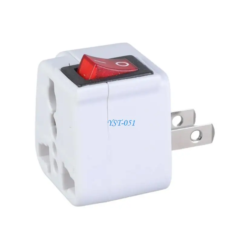 

E15A Electrical Adapters ABS Travel Adapter Voltages Conversion Adapter International Power Adapter for Global Travel Need