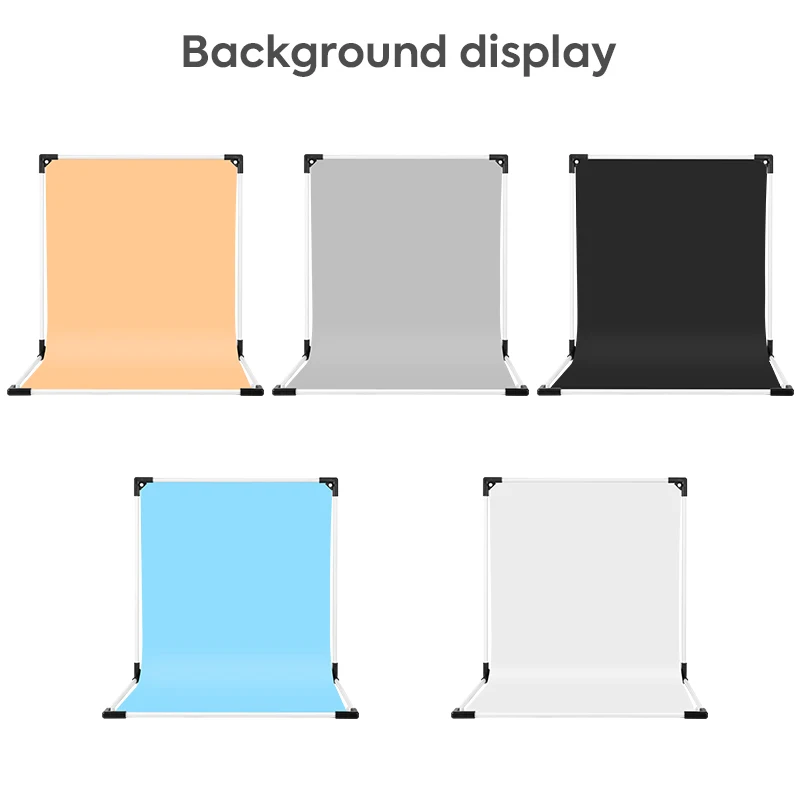 60x120cm Photo Background Set with 5 Pieces Double-Sided PVC Background for Small Product Photography Food, Jewellery, Skin Care