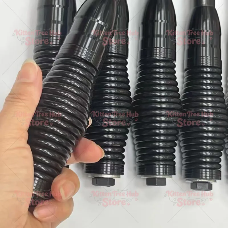 Car Antenna Flagpole Car Cattle Bar Decorative Bar Screw Spring Thickened Large Height Limit Belt