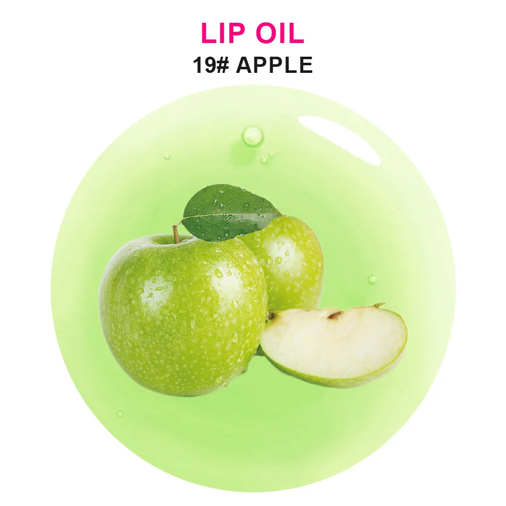 フルーツフレーバー栄養と癒しの水光沢ミラーリップグレーズ、保湿リップオイルリップケア