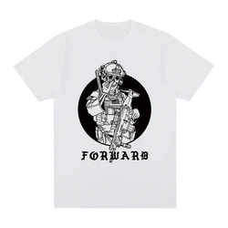 Forward Observations Group Skeleton T-shirt Death Satan Vintage Cotton Men New TEE TSHIRT Womens Tops