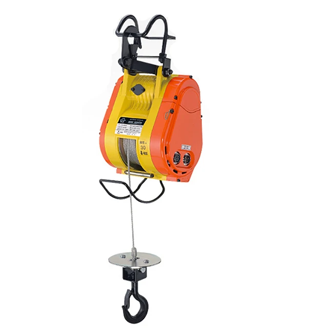 Puller Portable 100 to 240V 50Hz 60Hz 15M 25M Small Mini Suspending Electric Winch Hoist 180Kg 250Kg